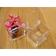 Cubes transparents PVC par 6